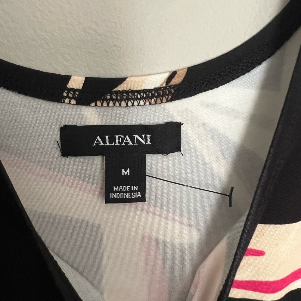 Alfani Fit & Flare Midi Tank Dress - Picture 3 of 4